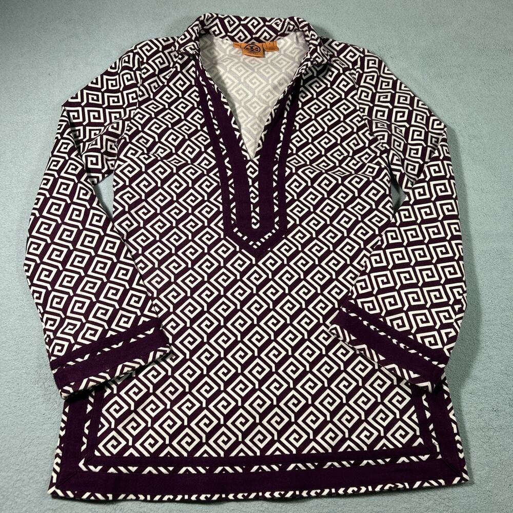 Y2k 2000s Tory Burch Renaissance Gothic Medieval Smock Tunic Size 4 Medium Dress